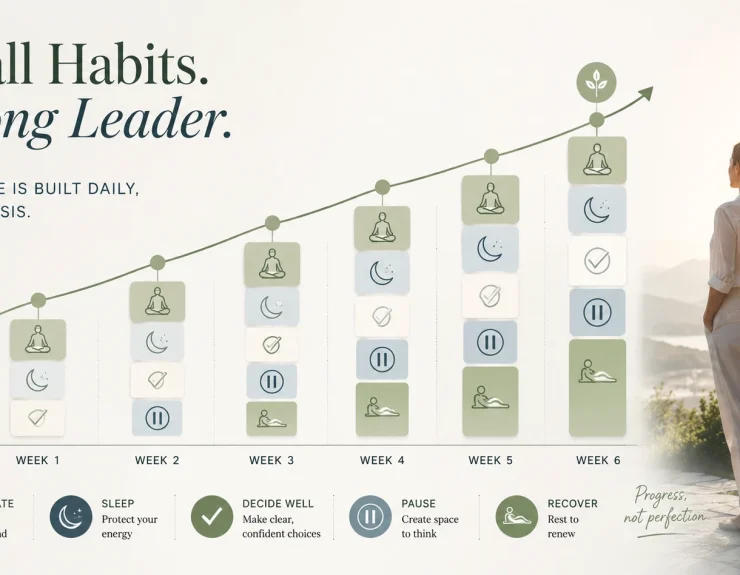 Executive Resilience Under Pressure Small Habit Strong Leader Home
